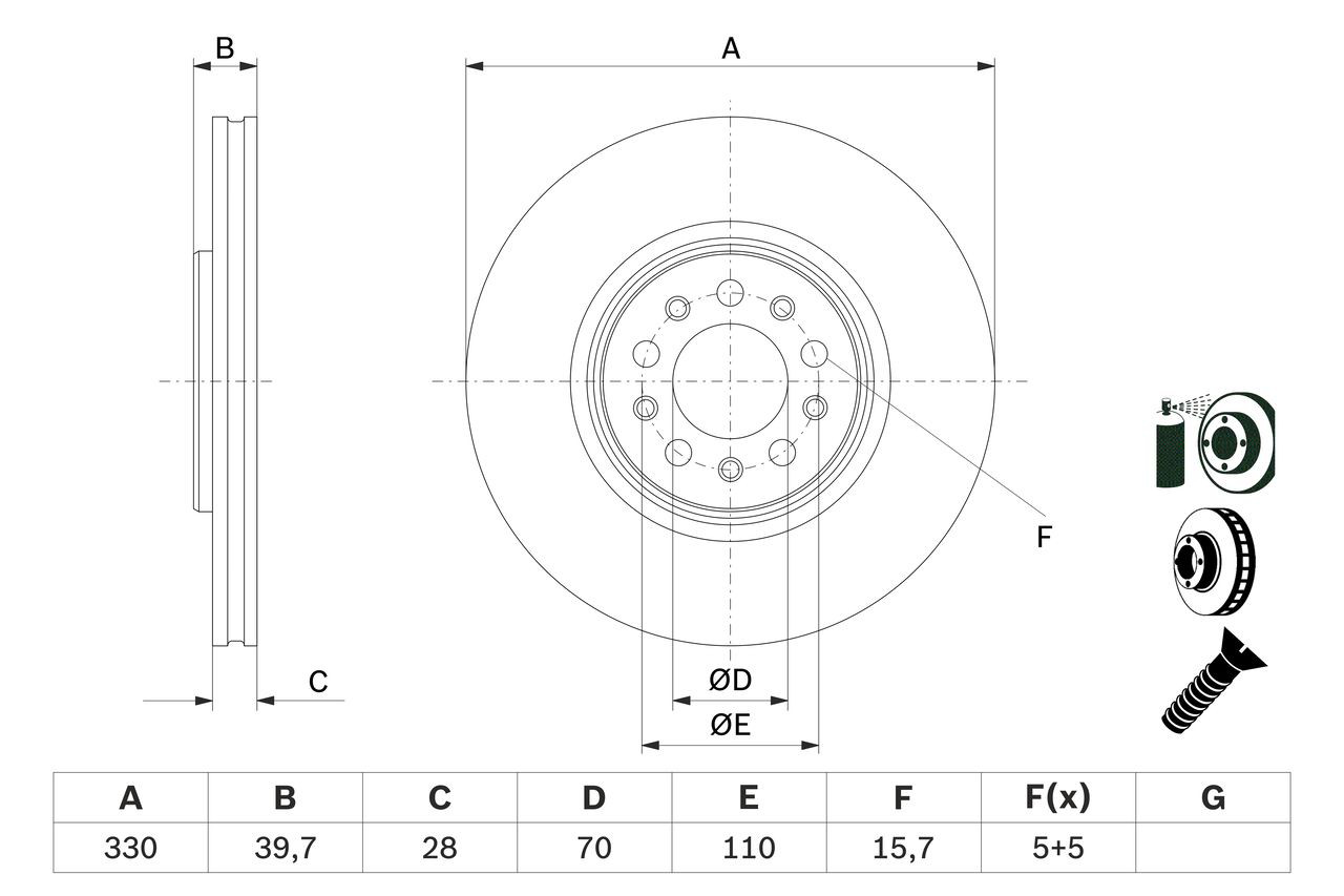 0986479F66 Bosch