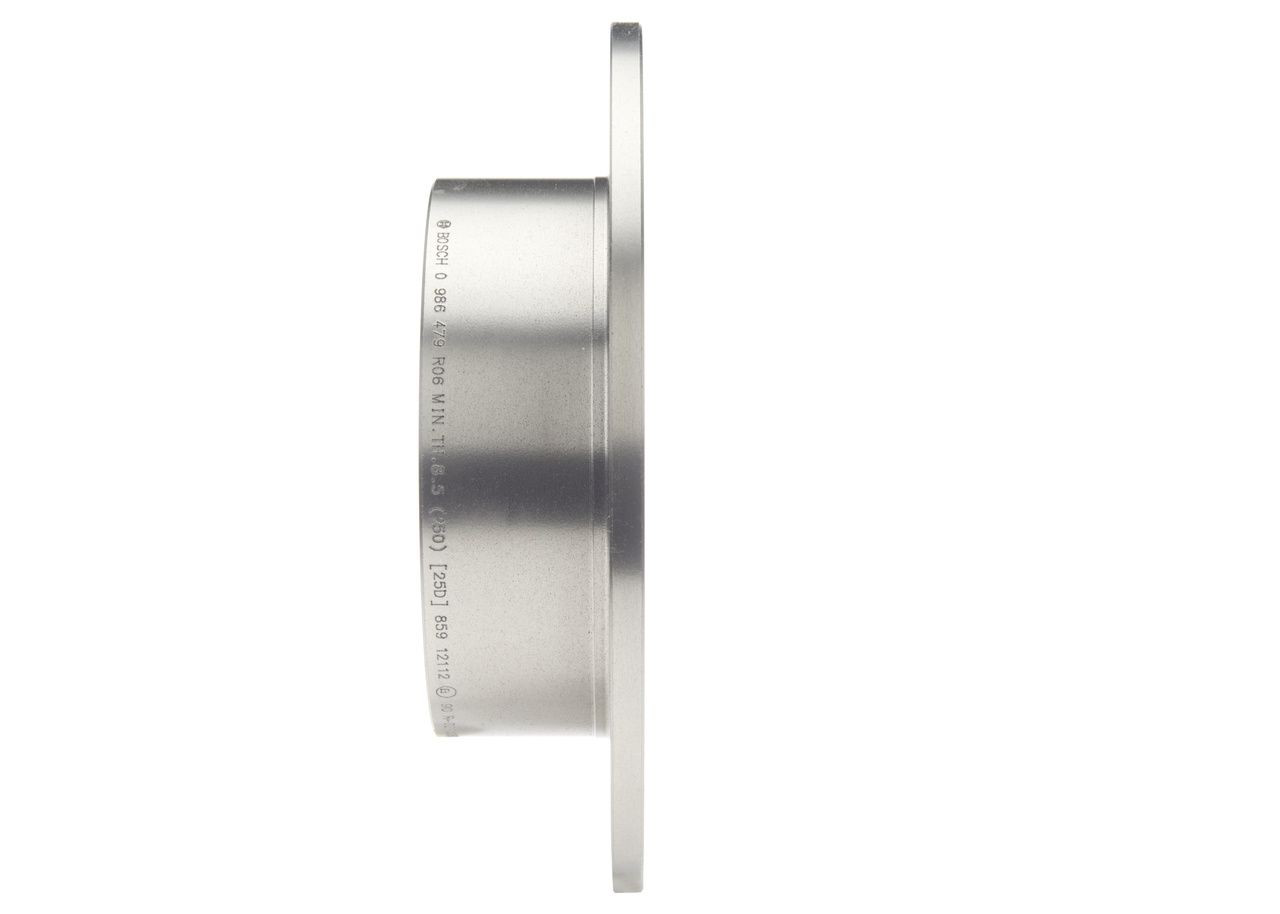 0986479R06 Bosch Tarcza hamulcowa tylna