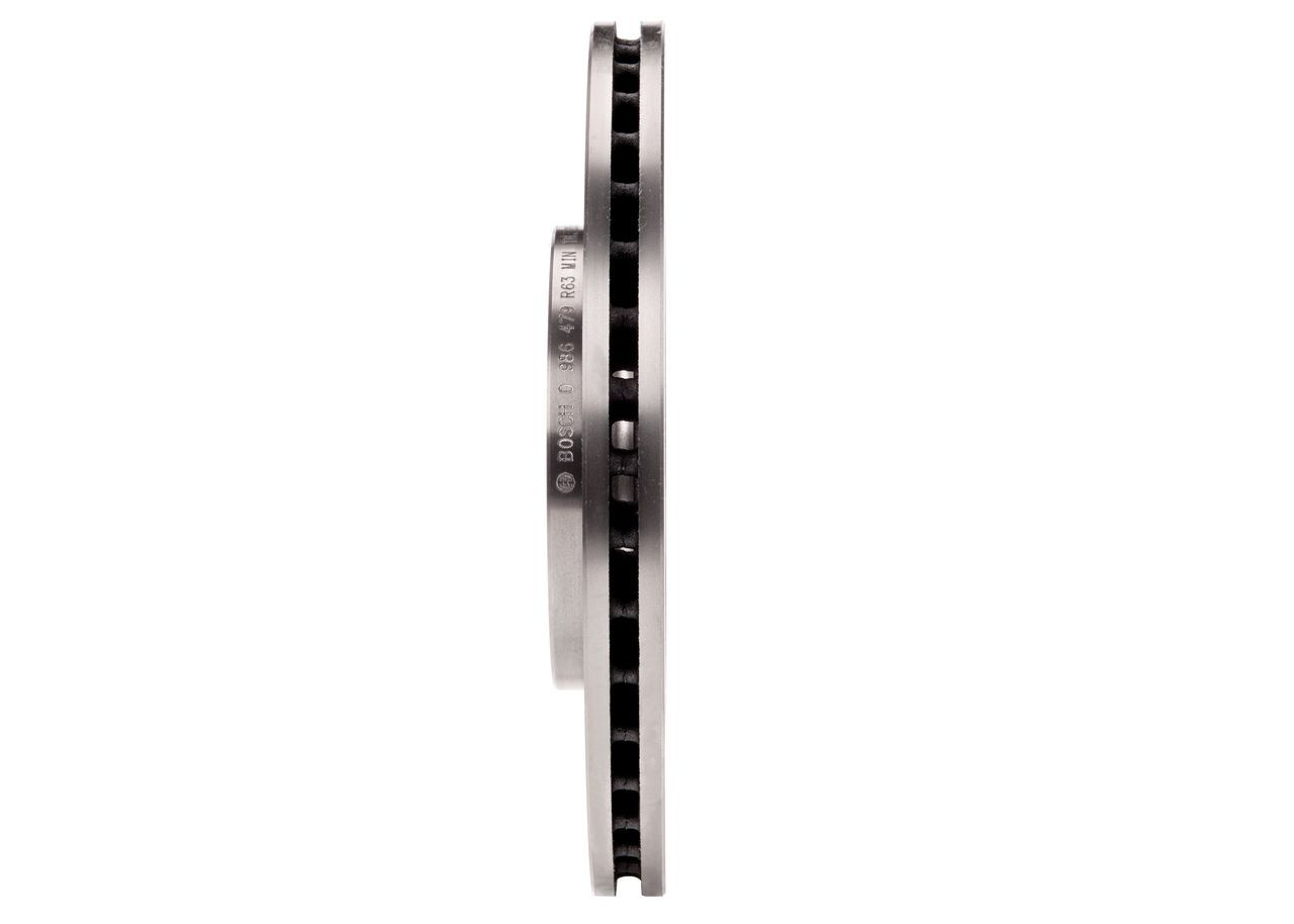 0986479R63 Bosch Tarcza hamulcowa przednia