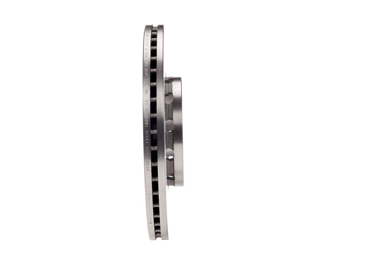 0986479R82 Bosch Tarcza hamulcowa przednia