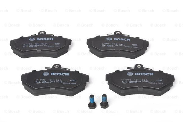 Klocki hamulcowe przednie tarczowe 0986494010 Bosch