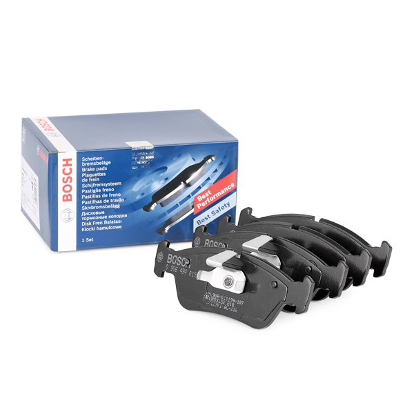Klocki hamulcowe przednie tarczowe Bosch 0986494015 cena, od 27,43 USD