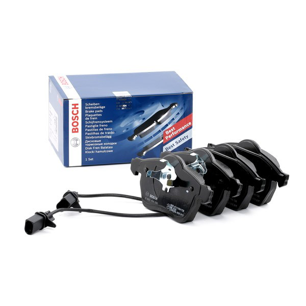 Do koszyka 0986494050 Bosch Klocki hamulcowe przednie tarczowe