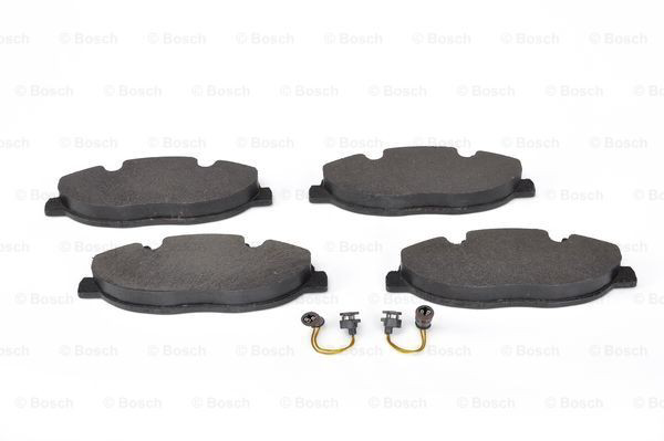 Do koszyka 0986494081 Bosch Klocki hamulcowe przednie tarczowe