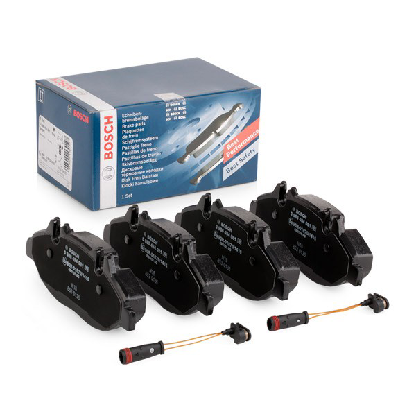 Klocki hamulcowe przednie tarczowe Bosch 0986494081 cena, od 28,44 USD