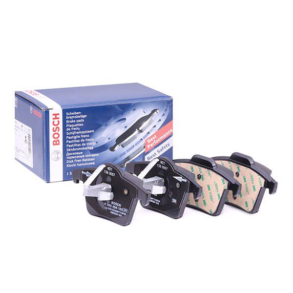 Okładziny (klocki) do hamulców tarczowych tylne Bosch 0986494102