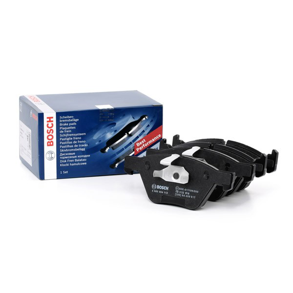 Do koszyka 0986494118 Bosch Klocki hamulcowe przednie tarczowe