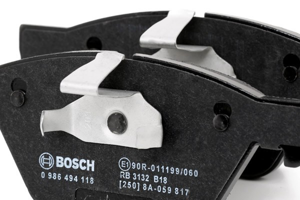Klocki hamulcowe przednie tarczowe 0986494118 Bosch