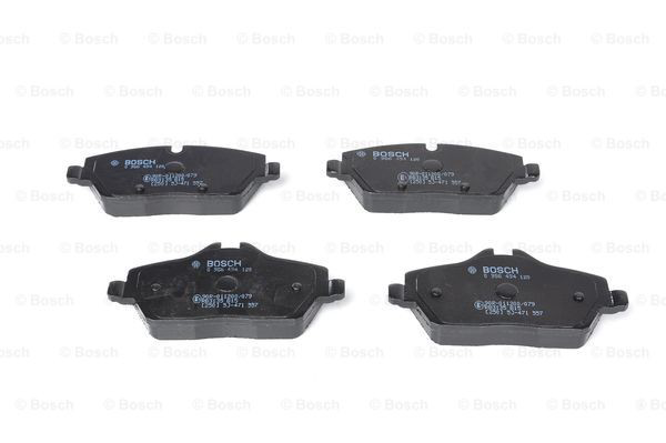 Do koszyka 0986494120 Bosch Klocki hamulcowe przednie tarczowe