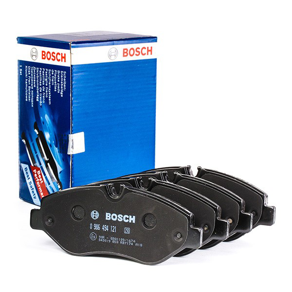 Klocki hamulcowe przednie tarczowe 0986494121 Bosch