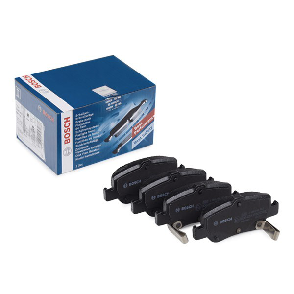 Okładziny (klocki) do hamulców tarczowych tylne 0986494182 Bosch