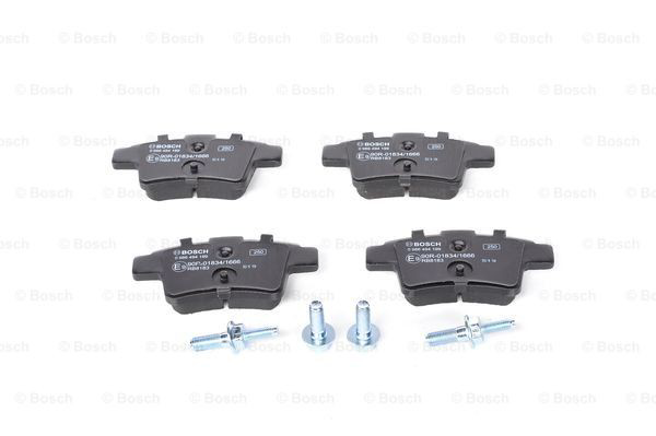 0986494199 Bosch Okładziny (klocki) do hamulców tarczowych tylne