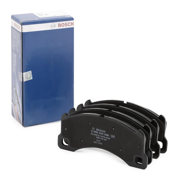 Do koszyka 0986494206 Bosch Klocki hamulcowe przednie tarczowe