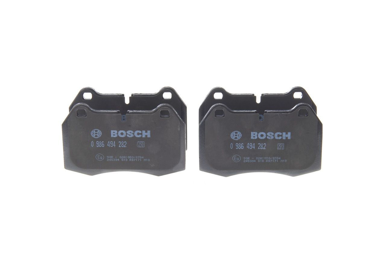 Do koszyka 0986494282 Bosch Klocki hamulcowe przednie tarczowe