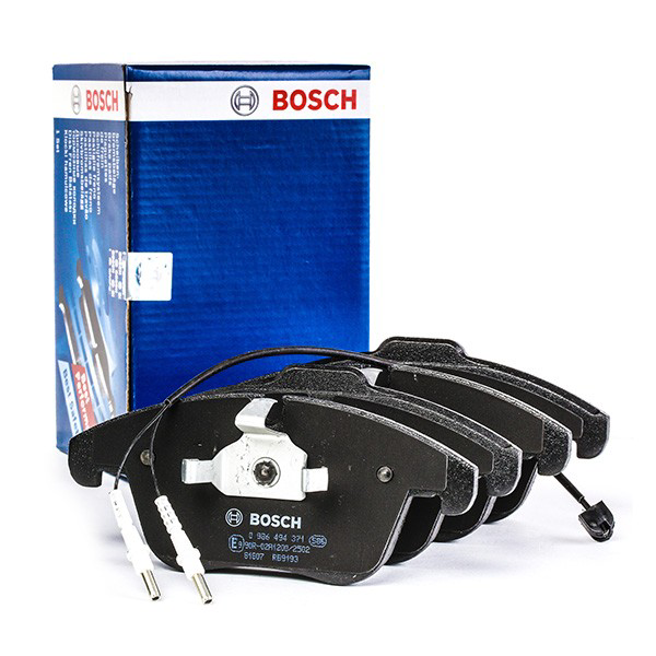 Do koszyka 0986494371 Bosch Klocki hamulcowe przednie tarczowe