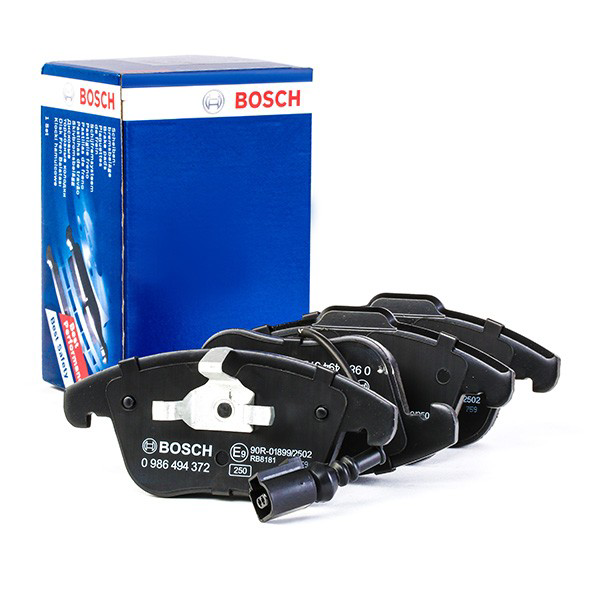Klocki hamulcowe przednie tarczowe 0986494372 Bosch