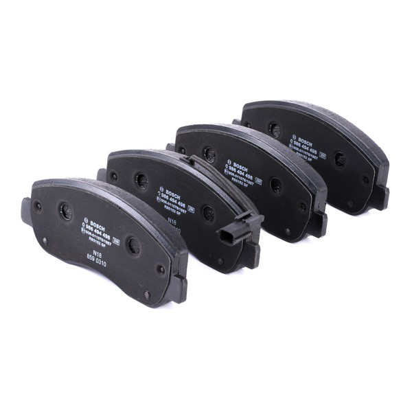 Do koszyka 0986494498 Bosch Klocki hamulcowe przednie tarczowe