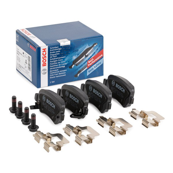 0986494654 Bosch Okładziny (klocki) do hamulców tarczowych tylne