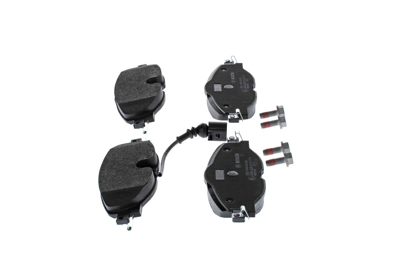 Do koszyka 0986494660 Bosch Klocki hamulcowe przednie tarczowe