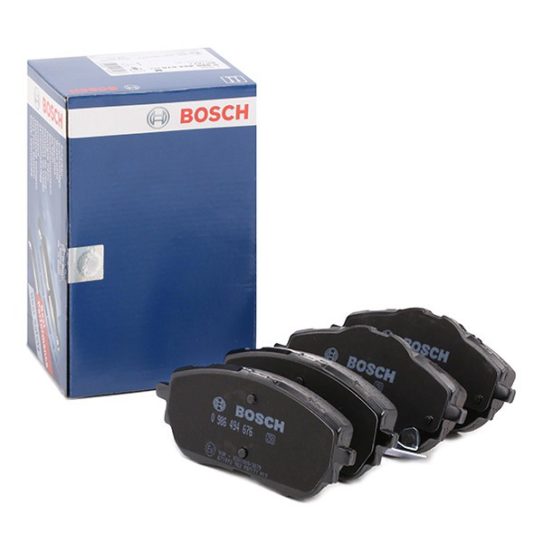 Do koszyka 0986494676 Bosch Klocki hamulcowe przednie tarczowe