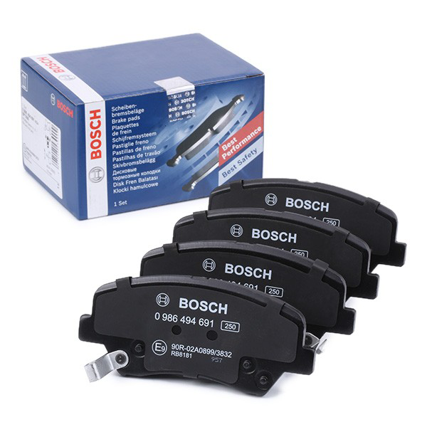 0986494691 Bosch Klocki hamulcowe przednie tarczowe