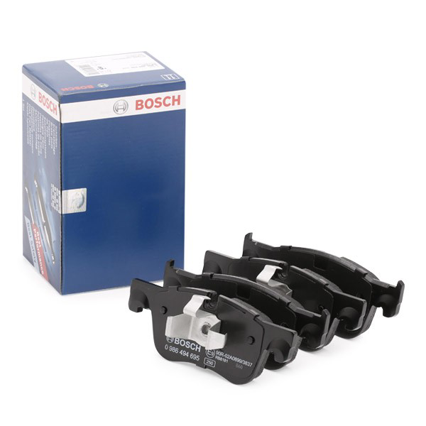 Klocki hamulcowe przednie tarczowe Bosch 0986494695 cena, od 42,12 USD