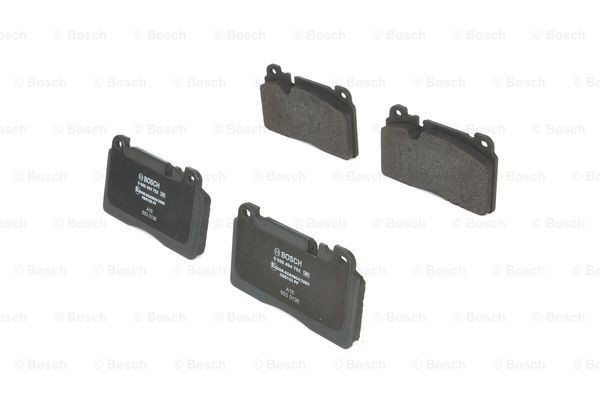 Do koszyka 0986494702 Bosch Klocki hamulcowe przednie tarczowe
