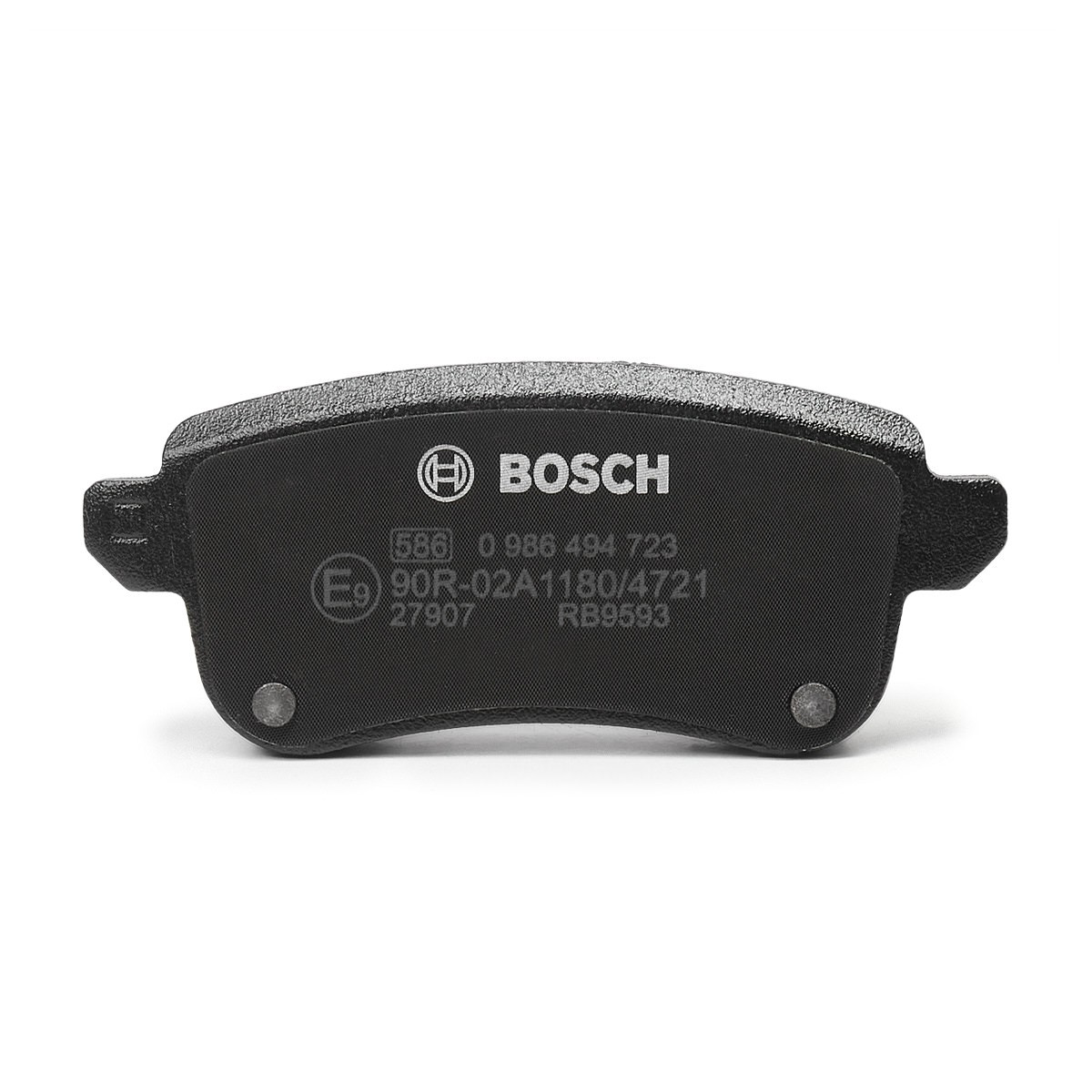 Okładziny (klocki) do hamulców tarczowych tylne 0986494723 Bosch