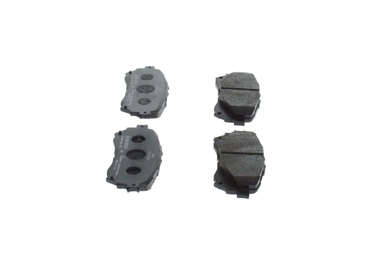 Do koszyka 0986494793 Bosch Klocki hamulcowe przednie tarczowe