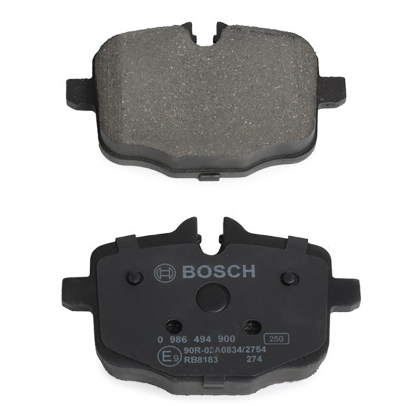 Okładziny (klocki) do hamulców tarczowych tylne 0986494900 Bosch