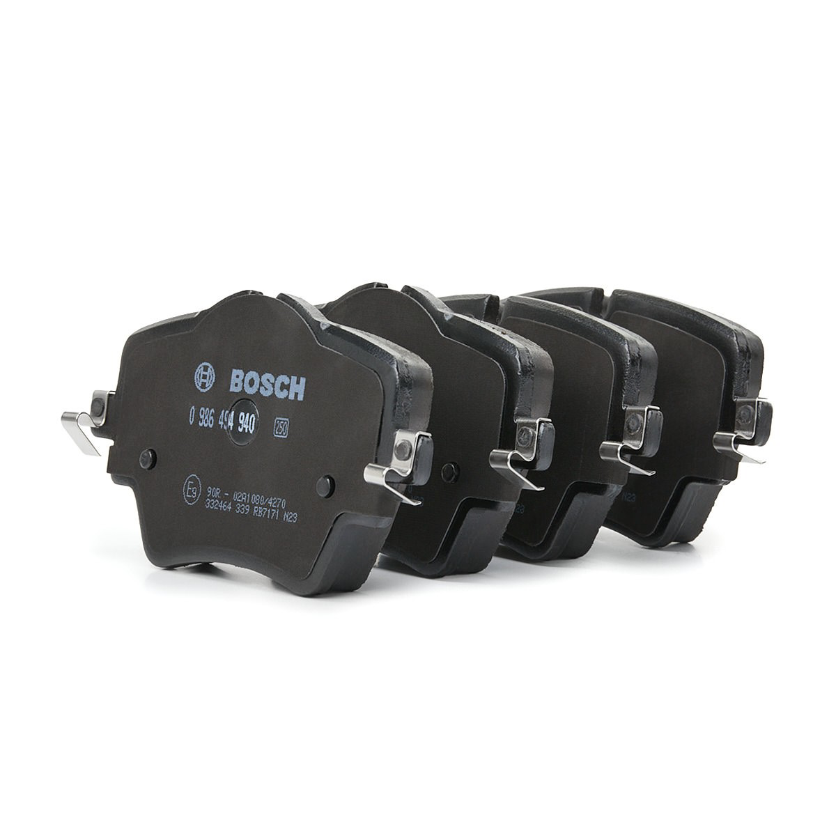 Do koszyka 0986494940 Bosch Klocki hamulcowe przednie tarczowe