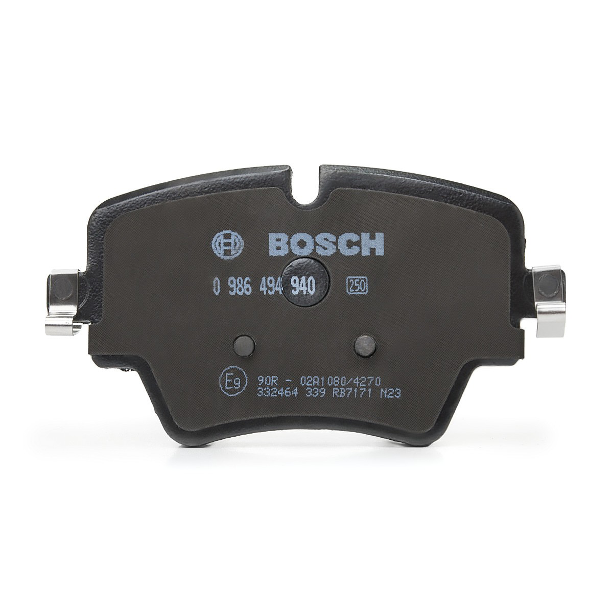 Klocki hamulcowe przednie tarczowe Bosch 0986494940 cena, od 39,14 USD