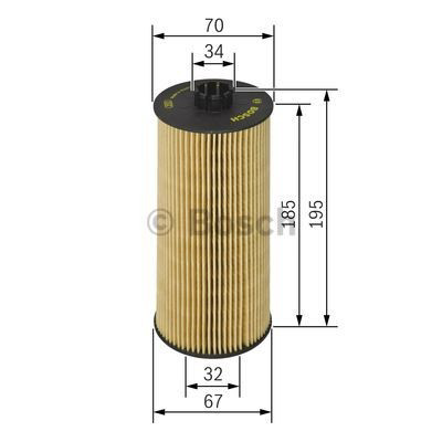 Filtr oleju Bosch 1457429152