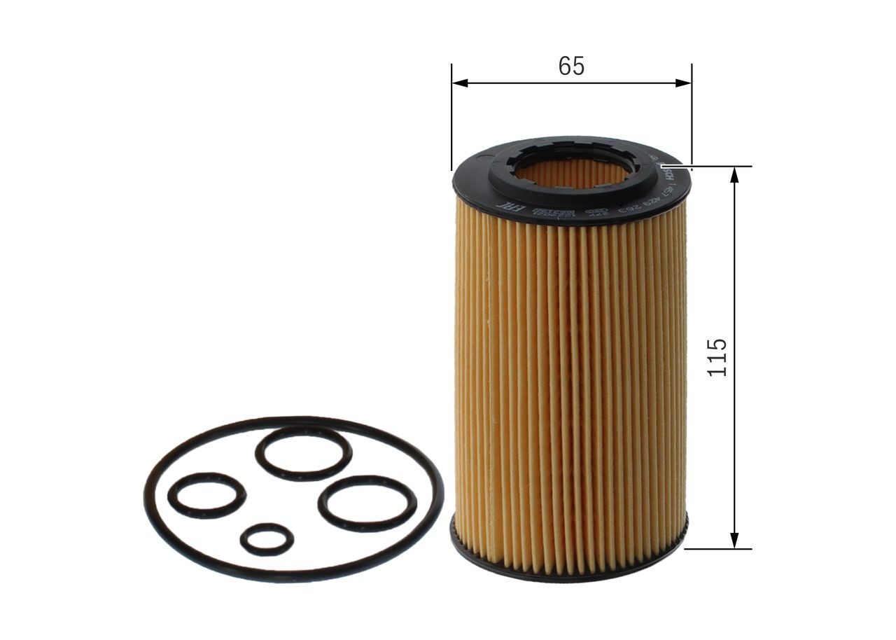 Do koszyka 1457429263 Bosch Filtr oleju