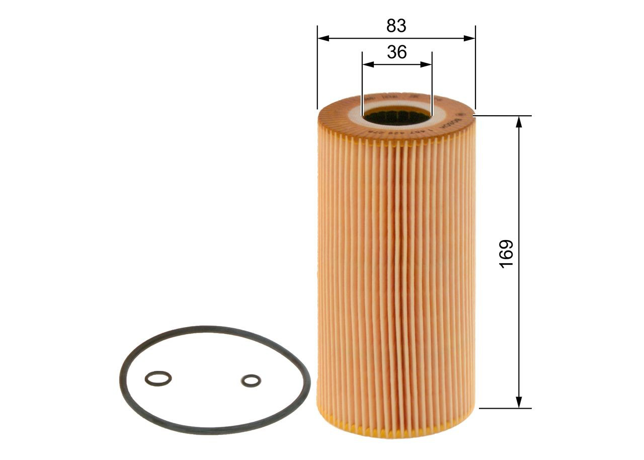 Filtr oleju Bosch 1457429278 cena, od 9,68 USD