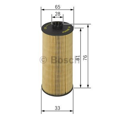 Do koszyka 1457429301 Bosch Filtr oleju