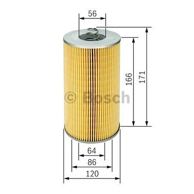 Filtr oleju 1457429735 Bosch