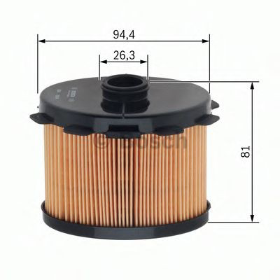 1457431703 Bosch Filtr paliwa