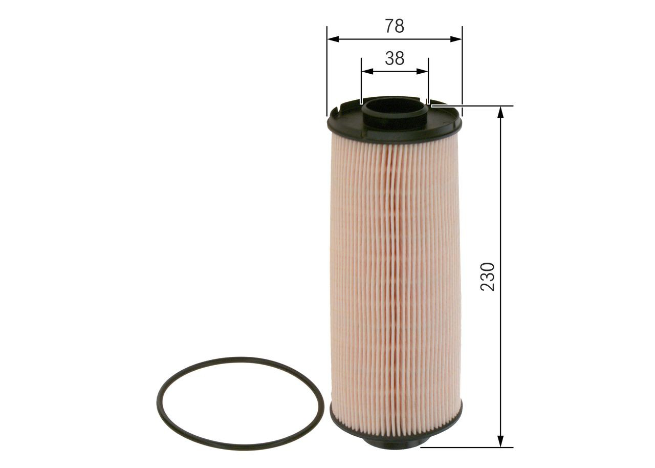 Filtr paliwa Bosch 1457431710 cena, od 18,77 USD