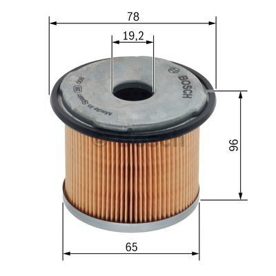Filtr paliwa Bosch 1457431720