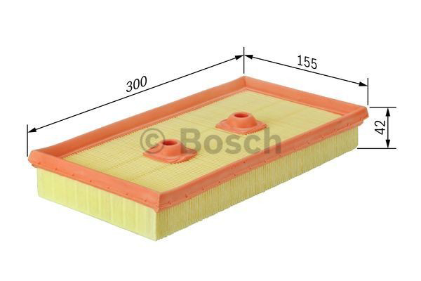 Do koszyka 1457433315 Bosch Filtr powietrza