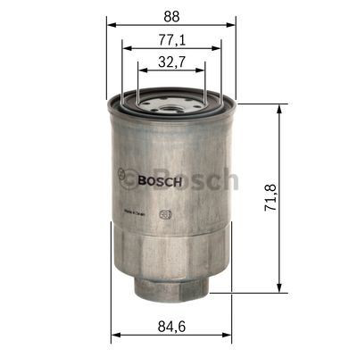 Filtr paliwa Bosch 1457434201 cena, od 7,39 USD