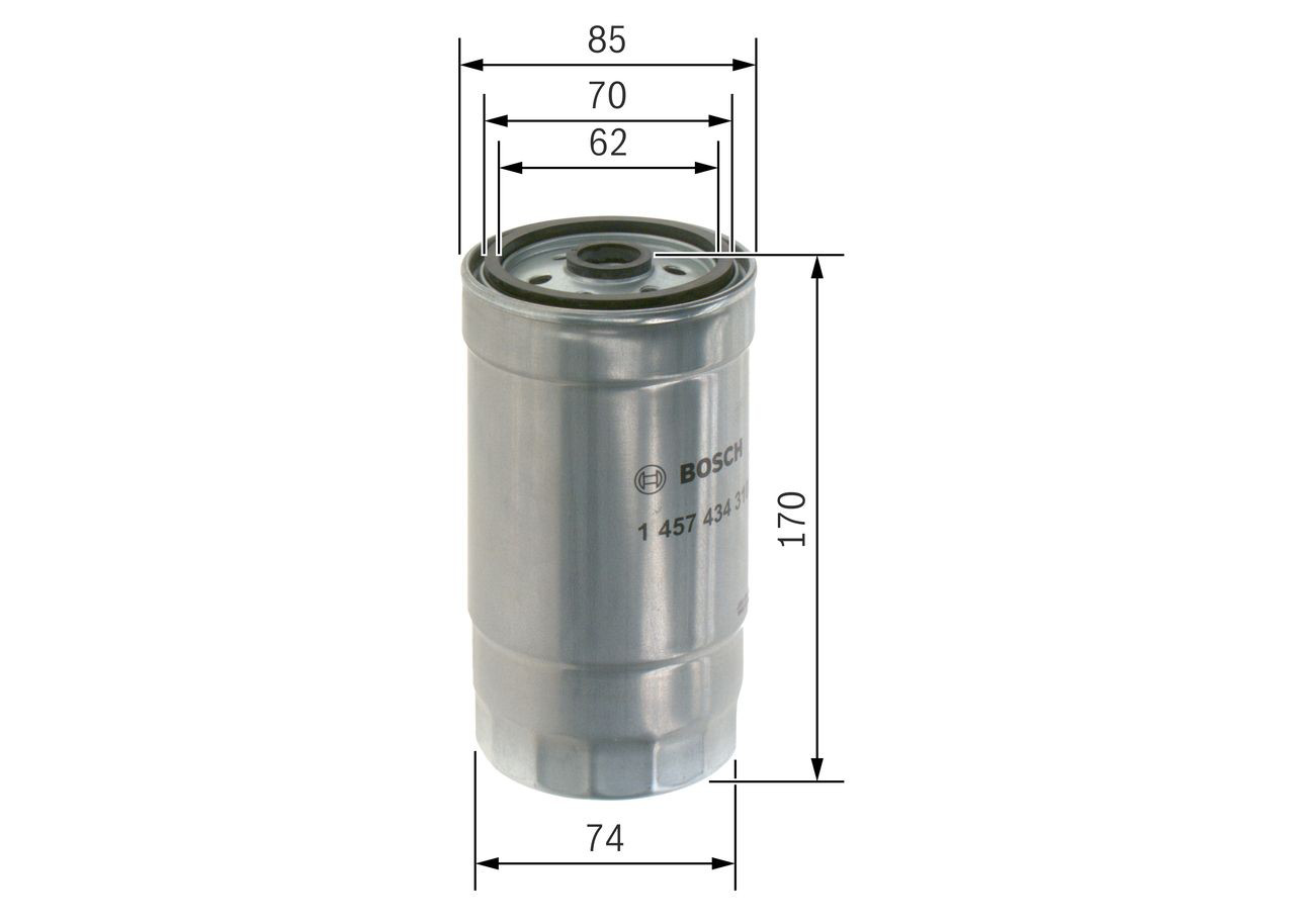 Filtr paliwa 1457434310 Bosch