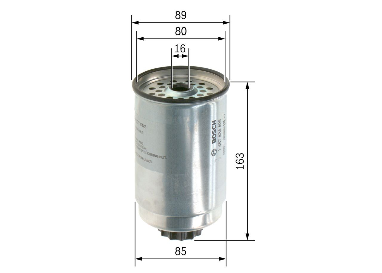 PF267 Maxgear Filtr paliwa