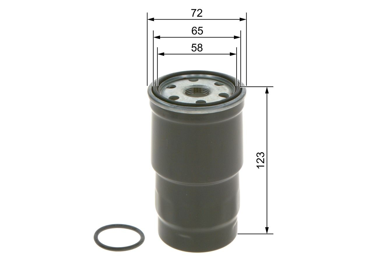 1457434440 Bosch Filtr paliwa