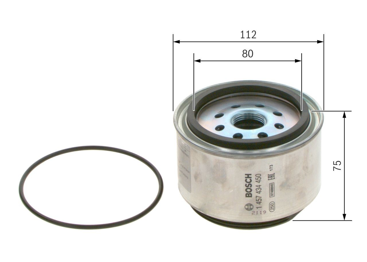 1457434450 Bosch Filtr paliwa
