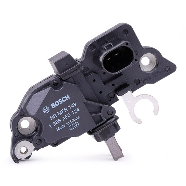 Do koszyka 1986AE0124 Bosch Regulator alternatora (przekaźnik ładowania)