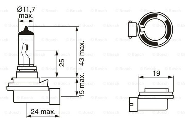 Żarówka halogenowa 1987302081 Bosch