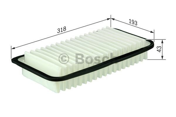 Do koszyka 1987429187 Bosch Filtr powietrza