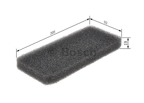 Filtr kabiny 1987431170 Bosch